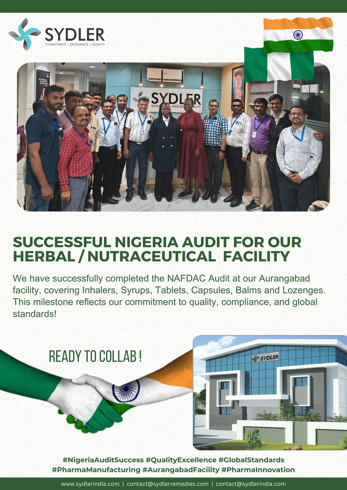 Sydler Auragabad Nigeria Audit
