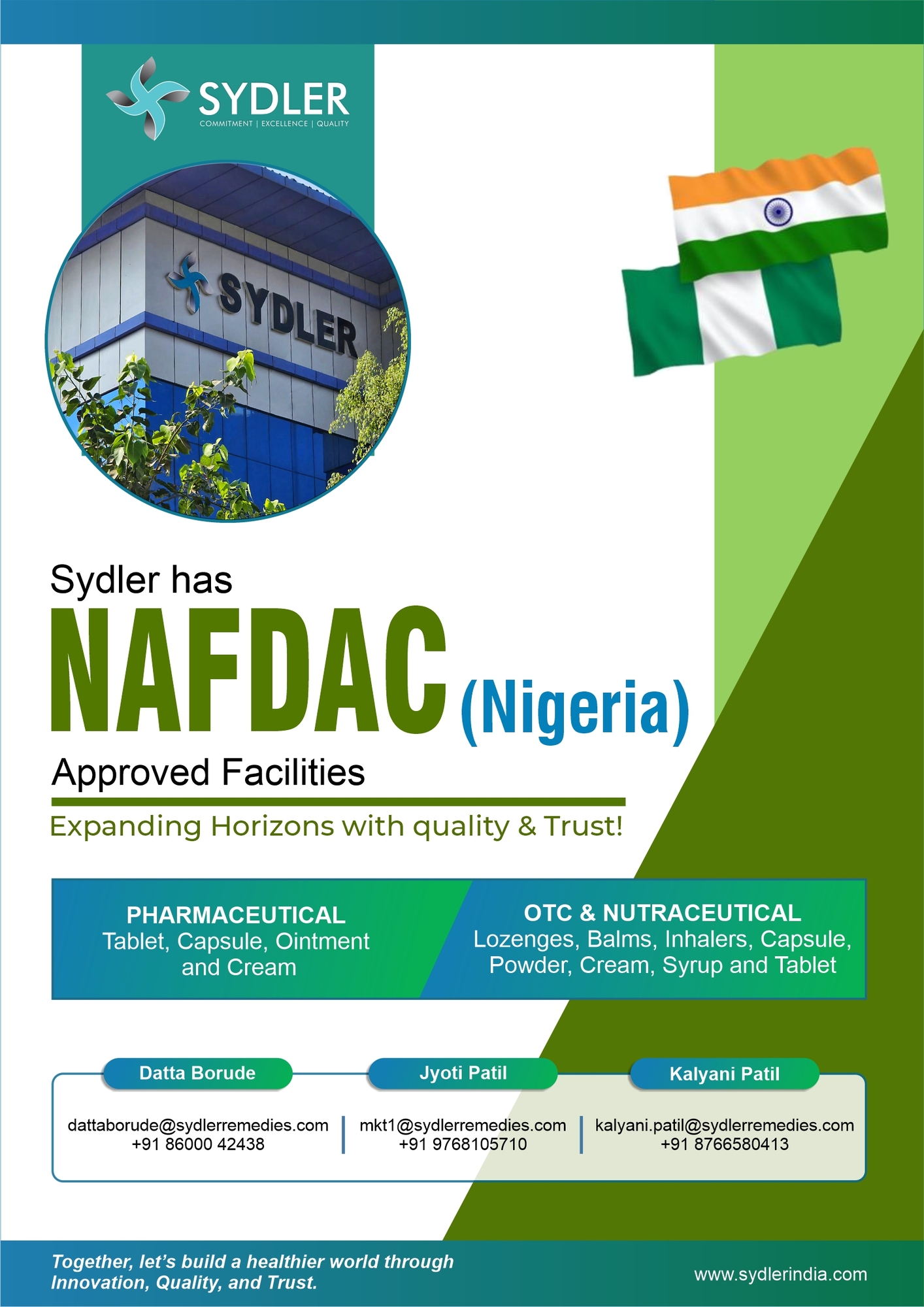 NAFDAC Approved-Sydler